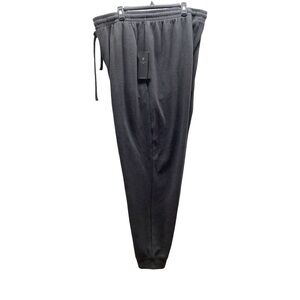 Shaquille O’Neil Size 4XLT Men's Grey Knit Jogger Pants. New With Tags.